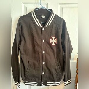 Black Varsity Jacket Metallica Bay Area
